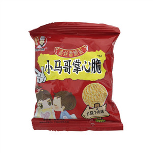 雪伟小马哥小马哥掌心脆红烧牛肉味金丝香脆面