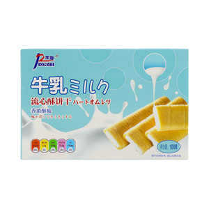 牛乳流心酥饼干