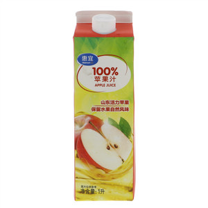 惠宜100%苹果汁