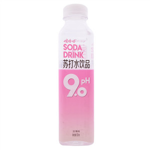 娃哈哈pH9.0苏打水饮品新包装版（玫瑰味）