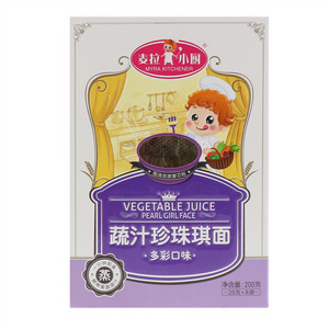 麦拉小厨多彩口味蔬汁珍珠琪面