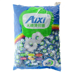 Aixi薄荷味/柠檬味/西瓜味/草莓味/菠萝味/百香果味无糖薄荷糖
