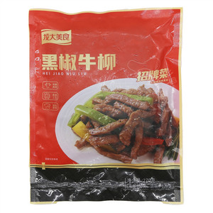 龙大美食黑椒牛柳