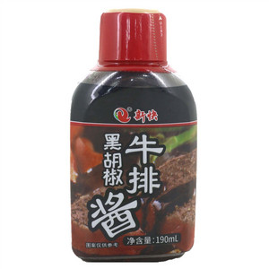新快黑胡椒牛排酱