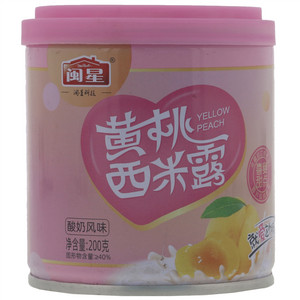 闽星酸奶风味黄桃西米露