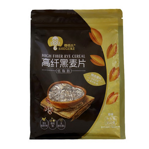 高纤黑麦片