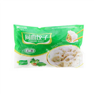 家一流素三鲜同心饺子