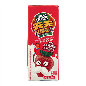 伊木然乳酸菌牛奶饮品（草莓味）