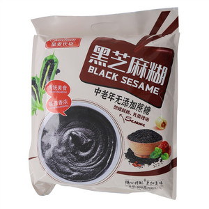 皇麦氏臣中老年无添加蔗糖黑芝麻糊