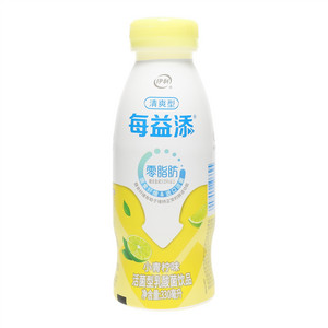伊利每益添小青柠味活菌型乳酸菌饮品