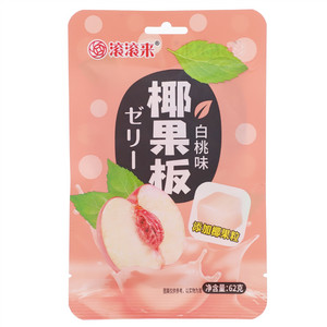 滚滚来白桃味果味型果冻