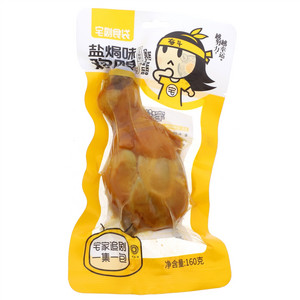 宅剧食袋盐焗味鸡腿160克
