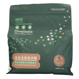 良宠鸭肉&雪梨&万寿菊配方全价全阶段犬粮