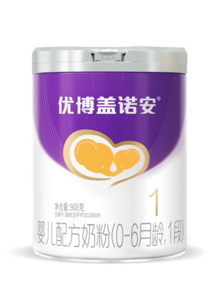 优博盖诺安婴儿配方奶粉（0-6月龄，1段）
