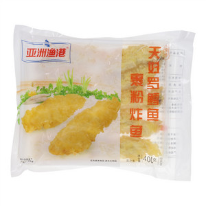 亚洲渔港预炸天妇罗鳕鱼裹粉炸鱼