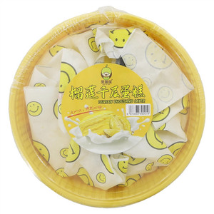 果派侯榴莲千层蛋糕