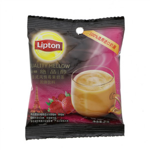 立顿绝品醇奶茶法式风情莓果哆啦A梦S1 6X20X21G