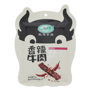 民茂食品香辣牛肉（烧烤味）