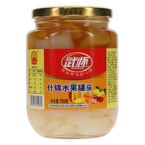 武怀什锦水果罐头