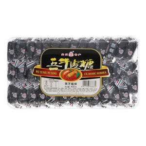 五一和冠黑芝麻味牛皮糖