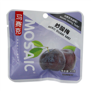 马赛克 分享包 40克妙酸梅