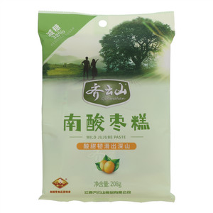 齐云山208g减糖南酸枣糕