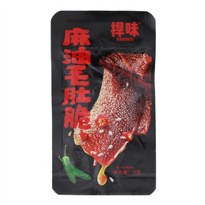 捍味麻油毛肚脆
