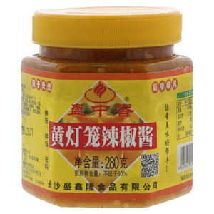 盘中香黄灯笼辣椒酱