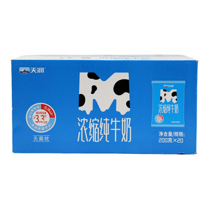 TERUN天润浓缩纯牛奶