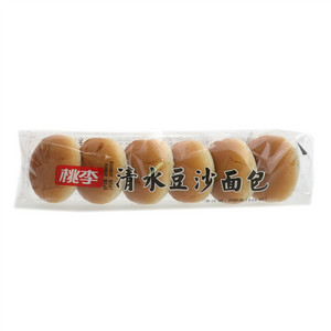 桃李清水豆沙面包