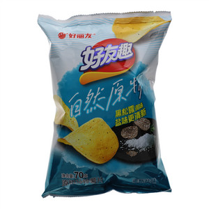 好丽友好友趣清新盐味原切马铃薯片