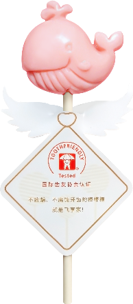 飞享家香橙口味齿友棒棒糖