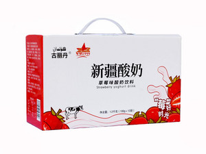 古丽丹草莓味酸奶饮料（外箱）