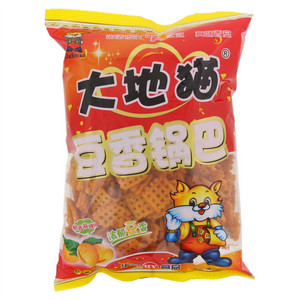 大地猫椒香麻辣味豆香锅巴