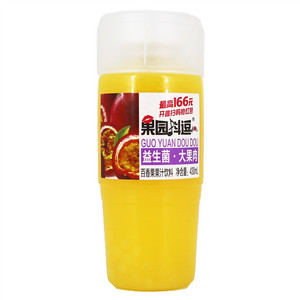 果园抖逗百香果果汁饮料