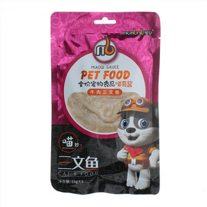 蒙贝全价宠物食品喵奇酱牛肉三文鱼