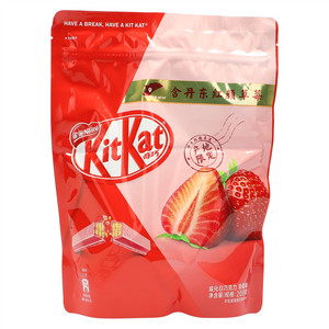 Nestle雀巢KitKat奇巧草莓味威化白巧克力