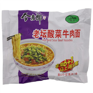 今麦郎老坛酸菜牛肉面