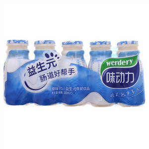 味动力原味益生元牛奶饮品