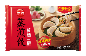 思念菌菇三鲜蒸饺