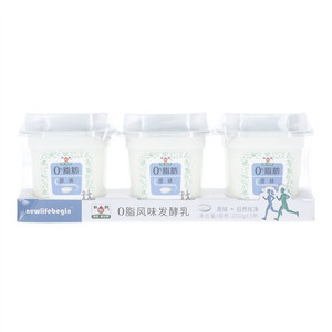 HE RUN和润newlifebegin0脂风味发酵乳