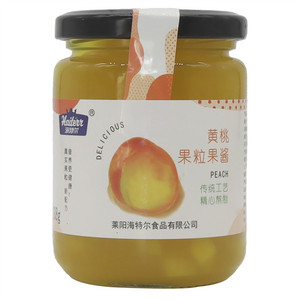 海特尔黄桃果粒果酱
