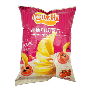 噜咪啦惊喜番茄味高原鲜切薯片