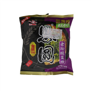 思圆金装150老坛酸菜面