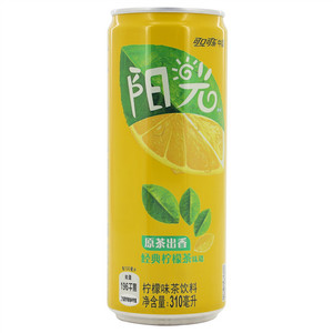 阳光柠檬味茶饮料