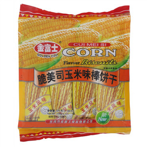 金富士脆美司玉米味棒饼干