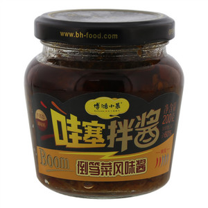 博鸿小菜哇塞拌酱倒笃菜风味酱