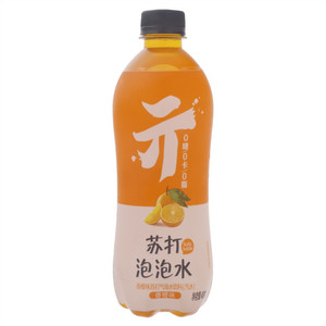 品汇香橙味苏打气泡水饮料（汽水）
