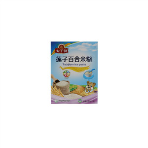 太子健莲子百合米糊