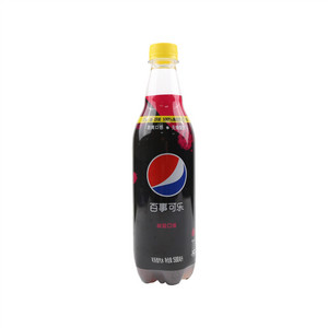 百事公司无糖树莓味可乐型汽水
